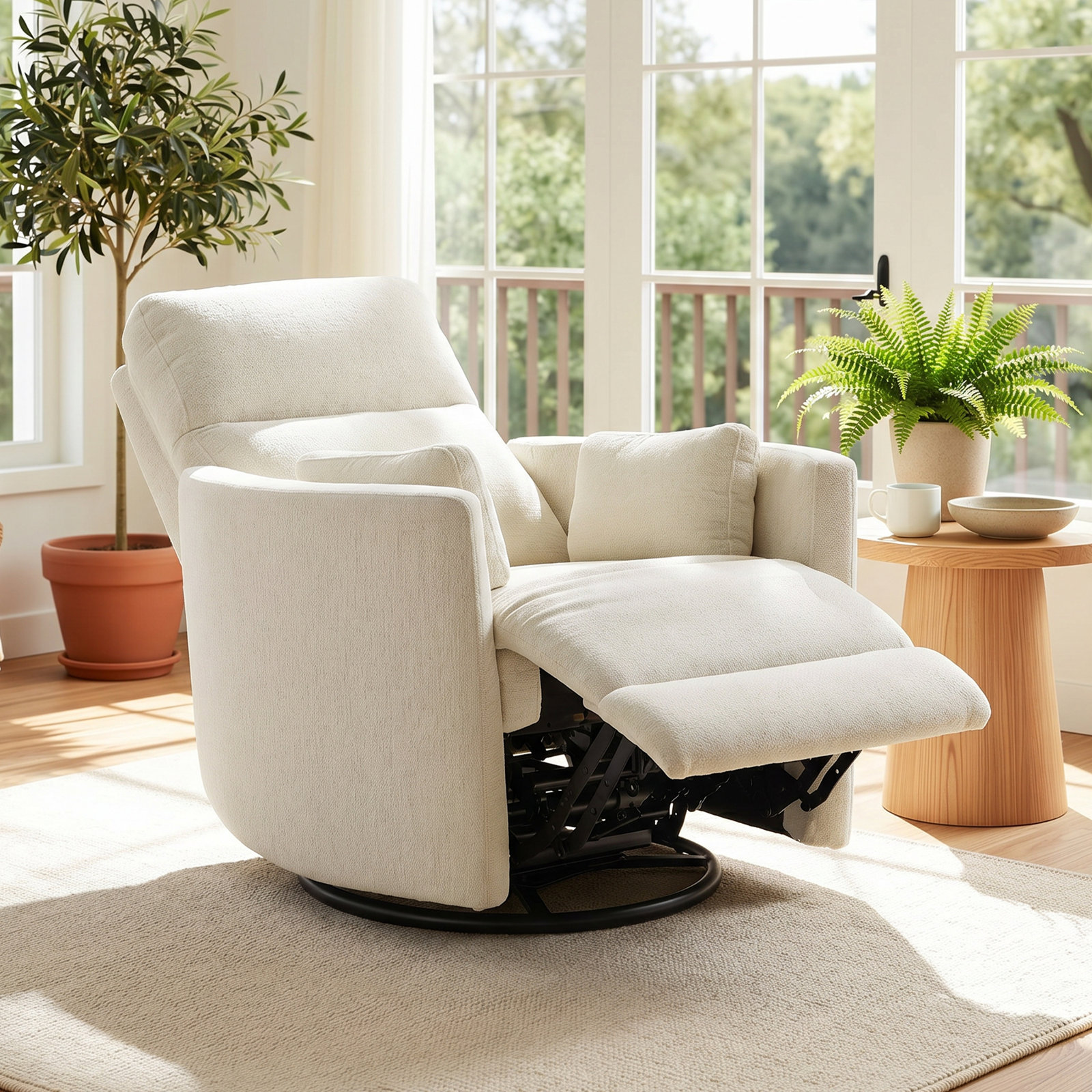35" Swivel Power Recliner