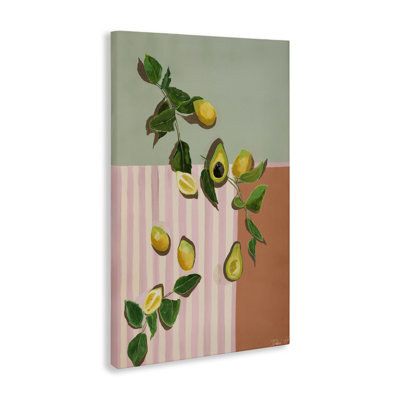 Toile d'avocat et citrons Mid-Century, design par Dani Heyward