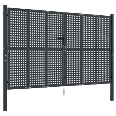 Ebern Designs Garden Gate Anthracite 