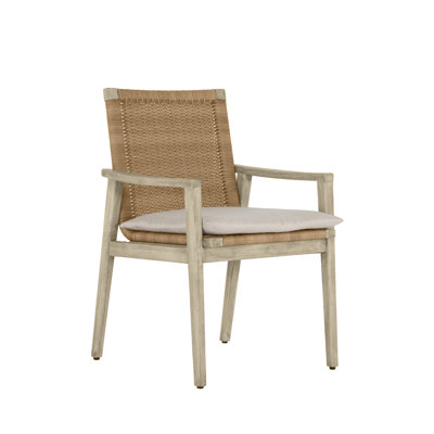 Fauteuil d'extérieur Pointe N-Dura en résine tressée