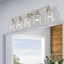 Éclairage pour meuble-lavabo à 5 lumières Adelinda-88580254