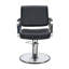 Fauteuil de salon hydraulique avec pivotement à 360 degrés, hauteur réglable et repose-pieds-133035501-133035500