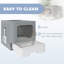 Polyethylene Plastic Litter Box Enclosure-122845882