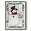 Folk Snowman Forest I, reproduction encadrée - bois massif-454864197