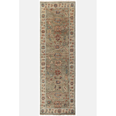 Oriental Area Rug in Green