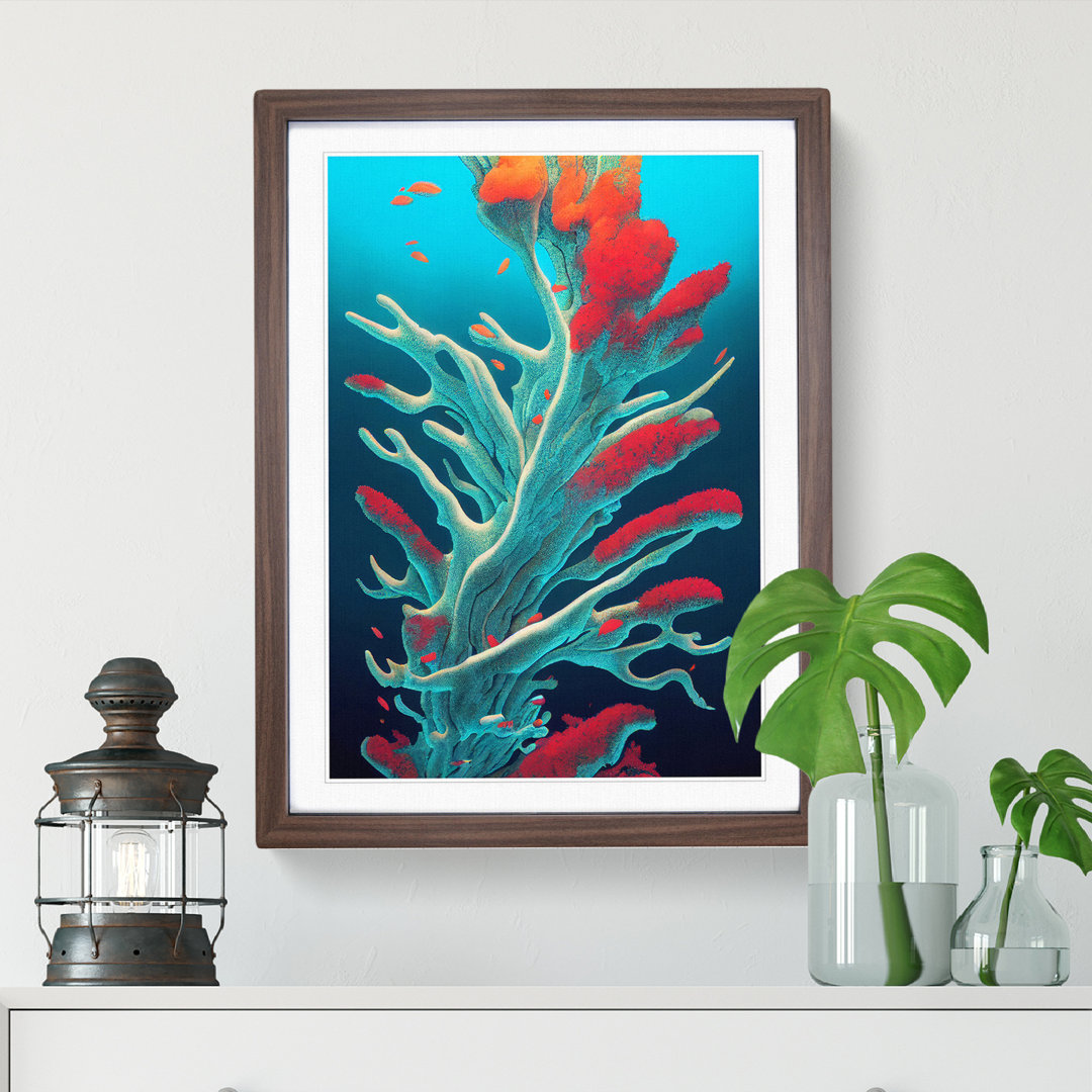 Dazzling Coral Reef - Single Picture Frame Print