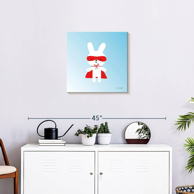 Ashelle Rabbit Super Hero, H 20 po x l 20 po