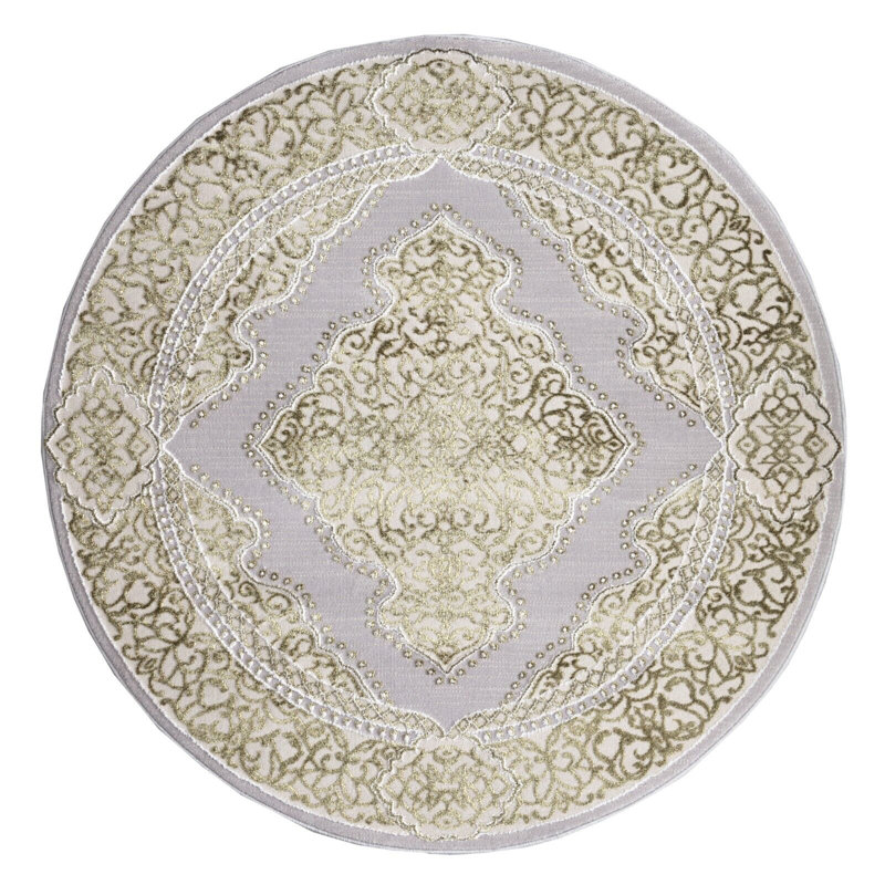 Round Glassell 120cm X 120cm Area Rug