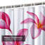 Aquarelle, fleurs roses, fleurs blanches, plage tropicale, belle beauté avec 12 crochets-138263547