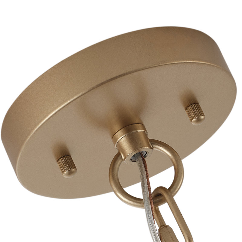 Luminaire suspendu réglable en fer 5 lumières
