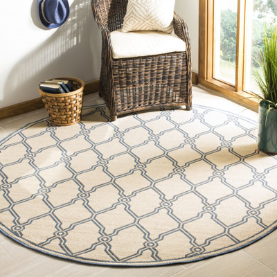 Croker Performance Abstract Indoor/Outdoor Area Rug