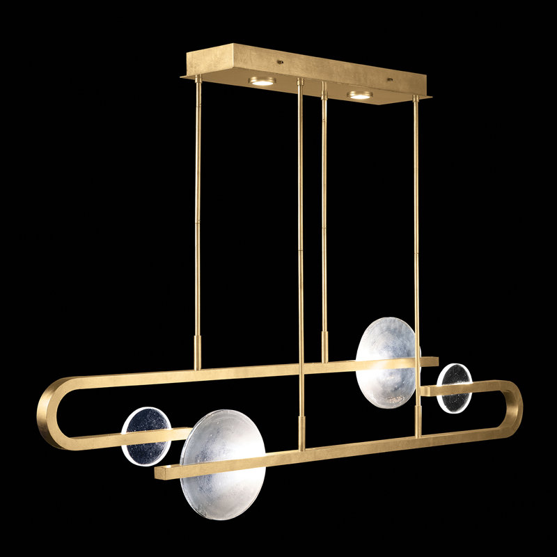 Selene 6 - Light LED Pendant, Gold