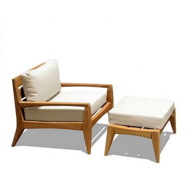 Noida Outdoor Teak Lounge Chair