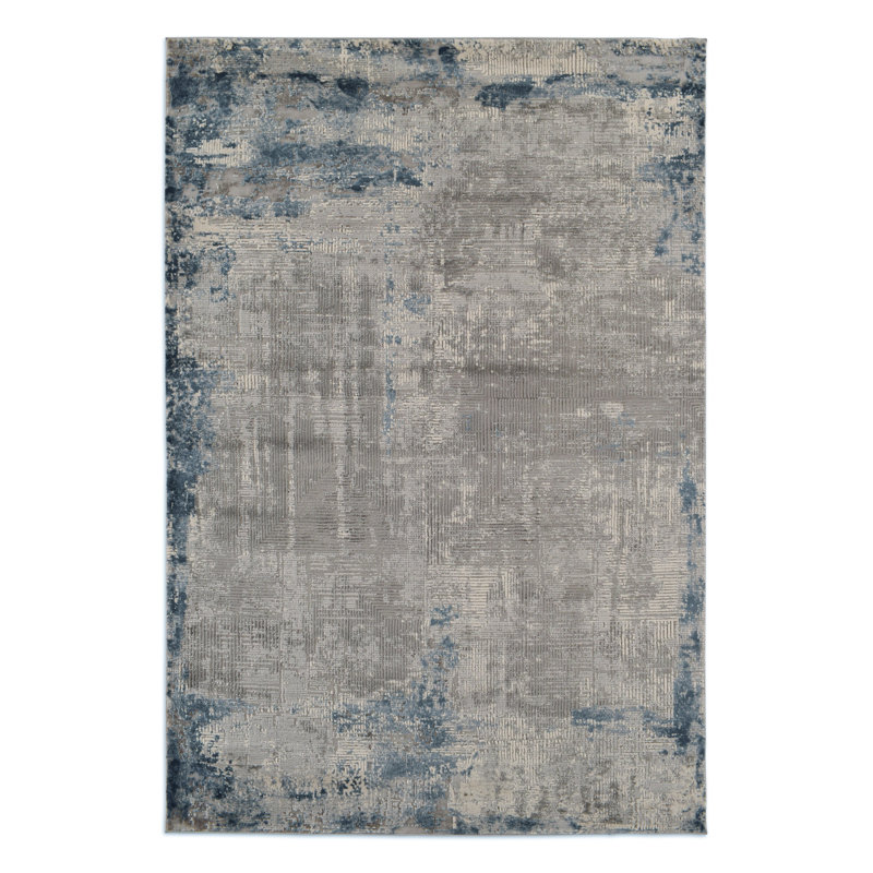 Galvan Abstract Hand Woven Area Rug Set, Rectangle 160cm x 230cm