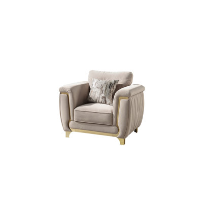 Chaise rembourrée Leena