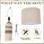 Ceramic 68Cm Standard Table Lamp Set