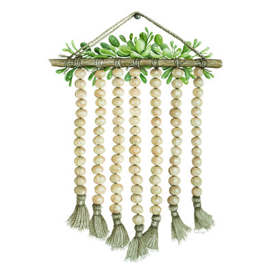 " Beaded Wall Hanging "