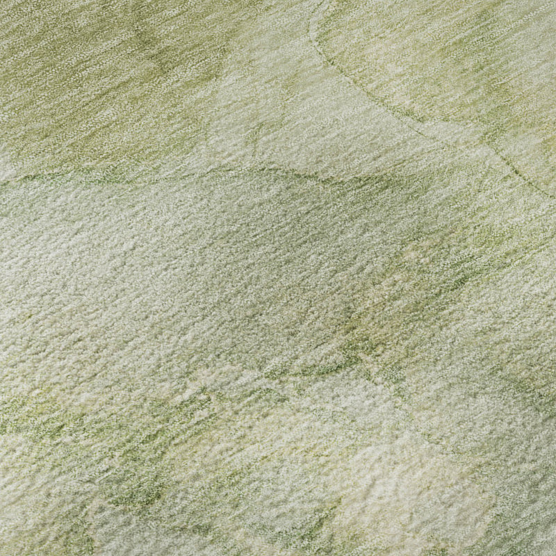 Tapis abstrait lavable à la machine de qualité supérieure Mayfield AMF2018, Aloès, 3 pi x 5 pi