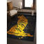 Tapis tissé crème à imprimé tigre Mosso-262993872