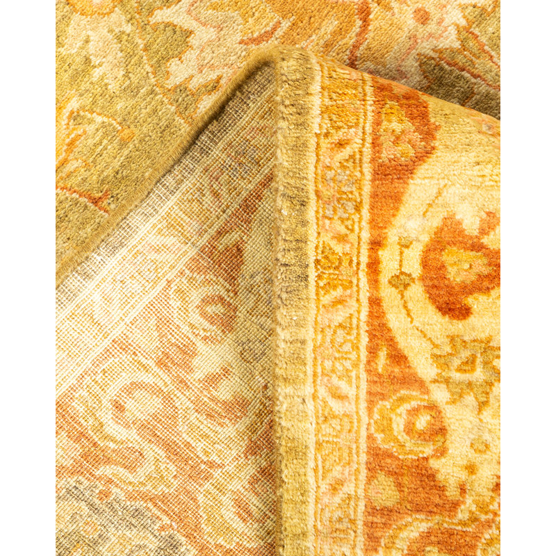 Classic One-of-a-Kind 4' 7" x 6' 9" Hand Knotted Area Rug