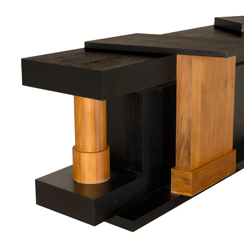 Fleming 86'' W Solid Wood Console Table