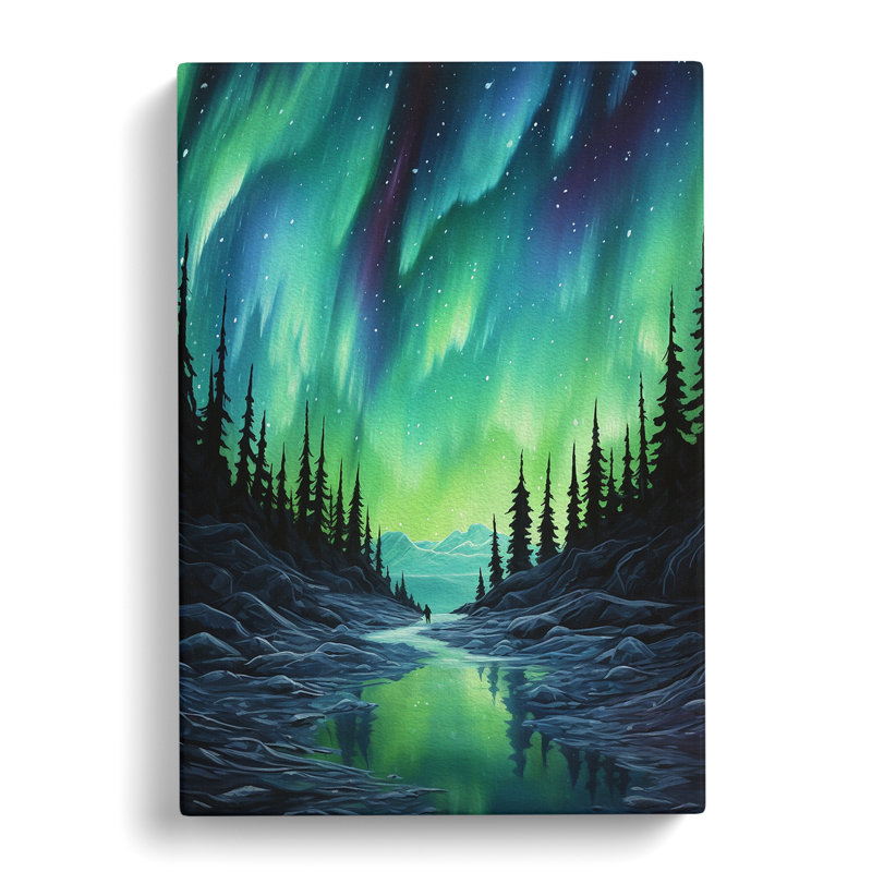 Art Modern Wall Art - Wrapped Canvas, 76cm H x 50cm W x 3cm D