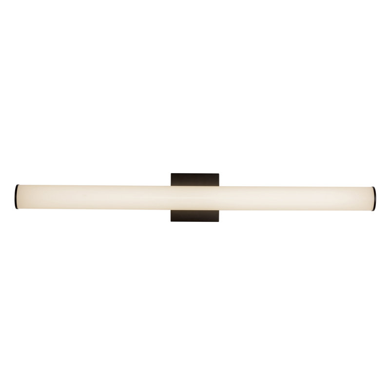 Rico 36-in Black dimmable LED Wall Sconce, Matte Black