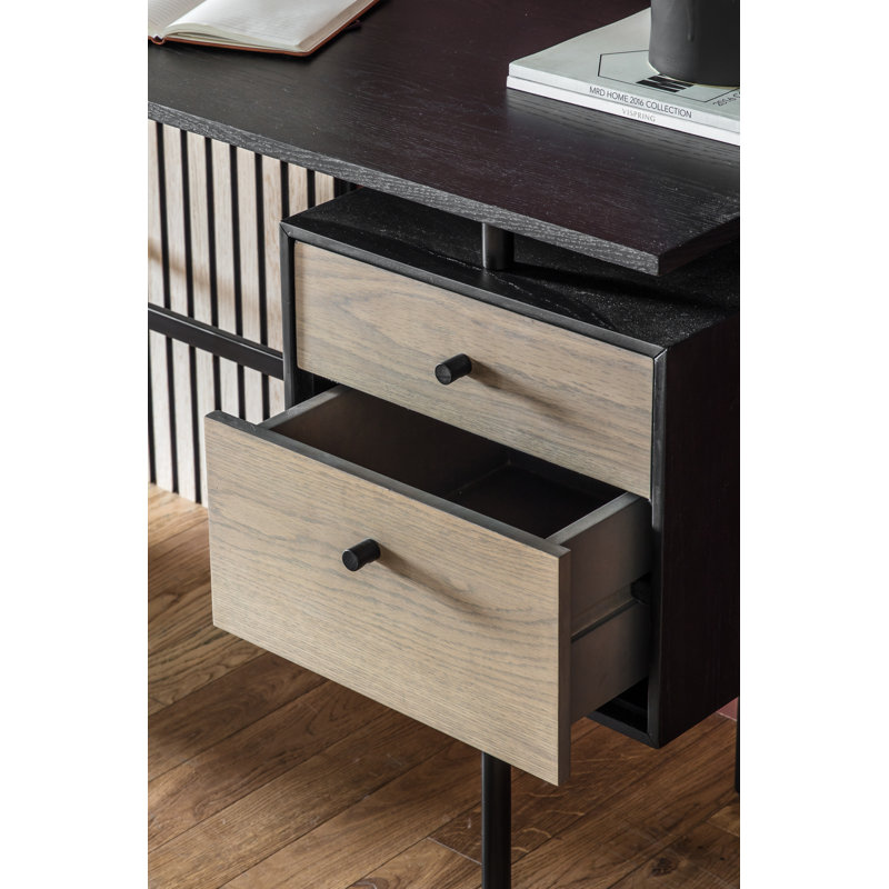 Appolon Metal Base Writing Desk