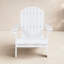 Chaise Adirondack pliante en bois massif Kalicki-1064956815