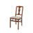 Stakmore Queen Anne Folding Chair, Fruitwood Frame with Blush Fabric-15895566-47534790