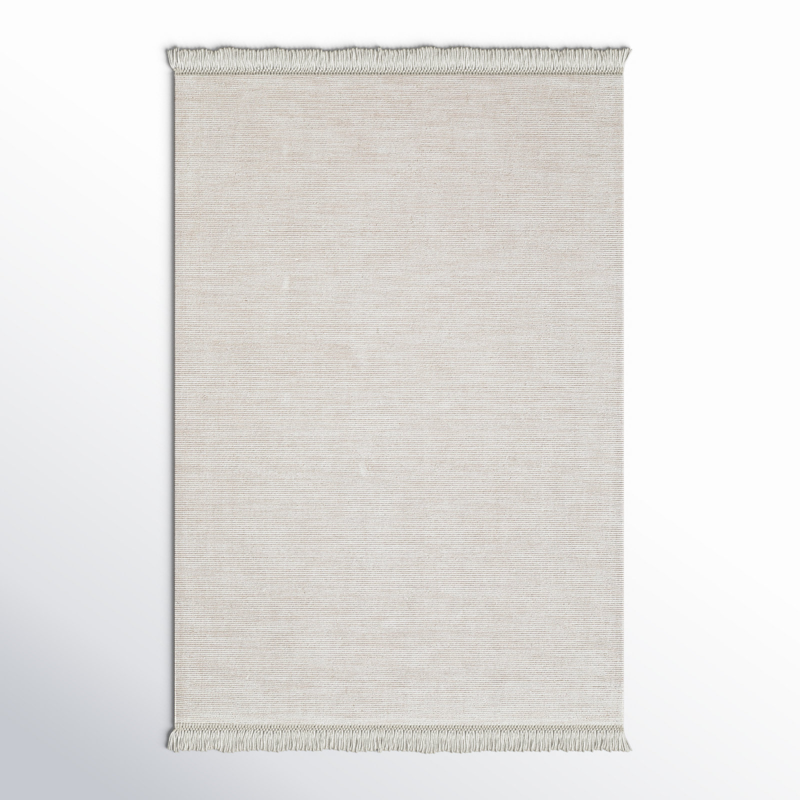 Liska Bisque Hand-Loomed Rug, Rectangle 6' x 9'