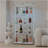 Tempered Glass Display Cabinet,Wine Cabinet, Storage Cabinet,File Cabinet,With Bluetooth LED Strip,Can Be Controlled By Remote Control Or Mobile APP,Swivel Casters,Can Be Placed Anywhere-982024033