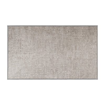 Machine Washable Gray Area Rug