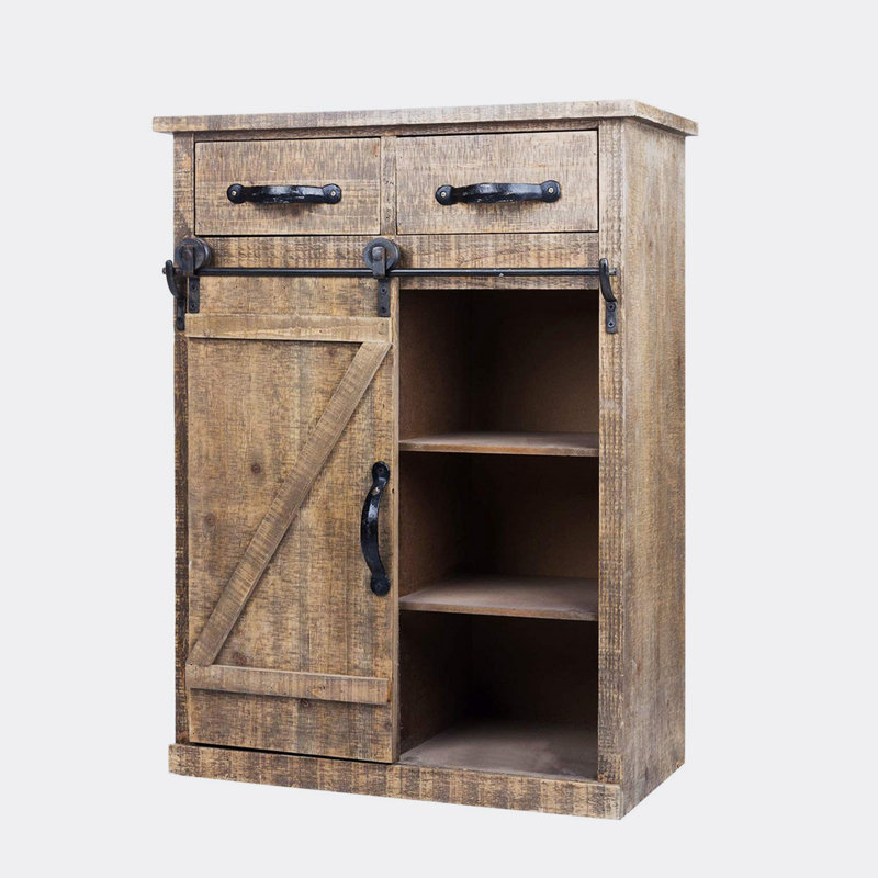Shellman Accent Cabinet, Antique Brown