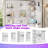 Multi-Functional 2-In-1 Hall Cabinet With Storage & 4 Hooks-1914037414
