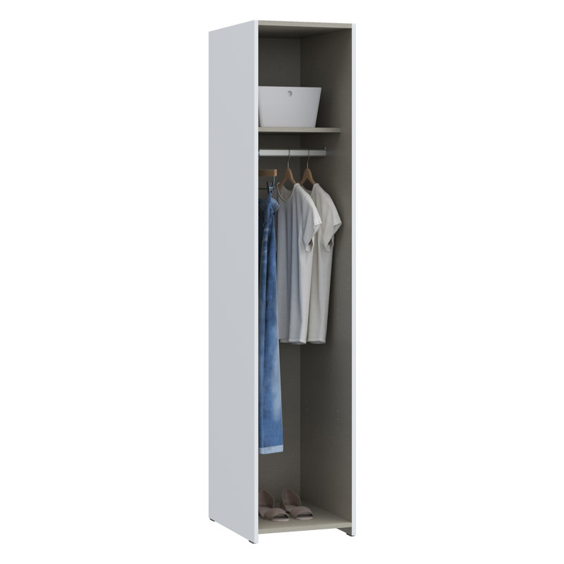 1 Door Manufactured Wood Wardrobe