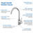 Single Handle High-arc Kitchen Faucet-104199883