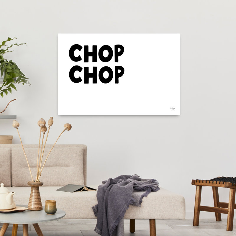 Chop Chop Abstract Contemporary Art, 36" H x 24" W