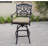 Charlemont  5-Piece Patio Bar Set with Cushions and 42'' Round Bar Table