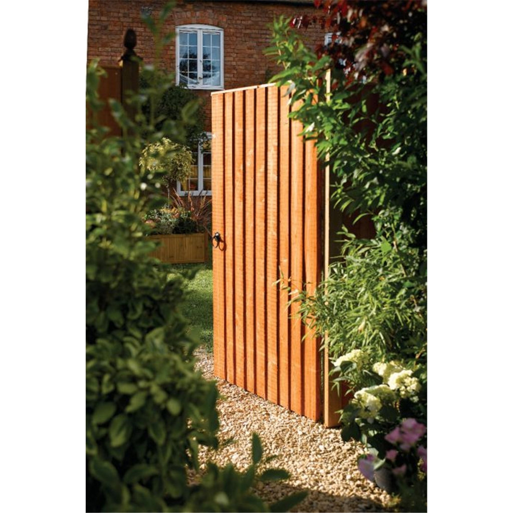 Brekyn 91.5cm H x 183cm W Solid Wood Gate