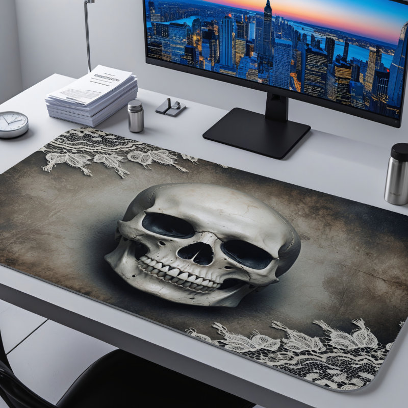 Polyester Desk Pad, 14.4x12.1