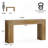 Large-Tabletop Sofa Table,Wooden Hallway Table,Console Table