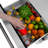 ZLINE Autograph Edition 24 in. Touchstone 168 Can Outdoor-Rated Dual Refrigerator Drawer with Doors and Handles-107106001