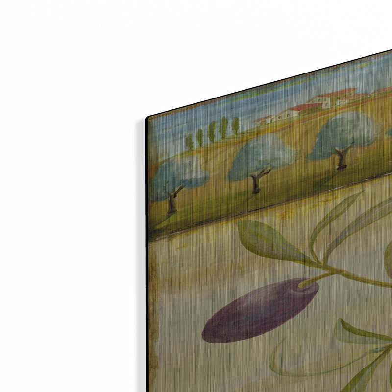 «Olive Grove Puglia» par Art Licensing Studio, art mural en métal, H 36 po x l 24 po