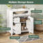 Meuble-lavabo de salle de bain avec lavabo en céramique, portes à fermeture douce et organisateur de porte pour un rangement efficace et une conception moderne-1395507887