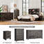 Table de chevet avec station de charge, table de bout Farmhouse -550906399