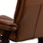 Shebeen Faux Leather Swivel Recliner-125065192