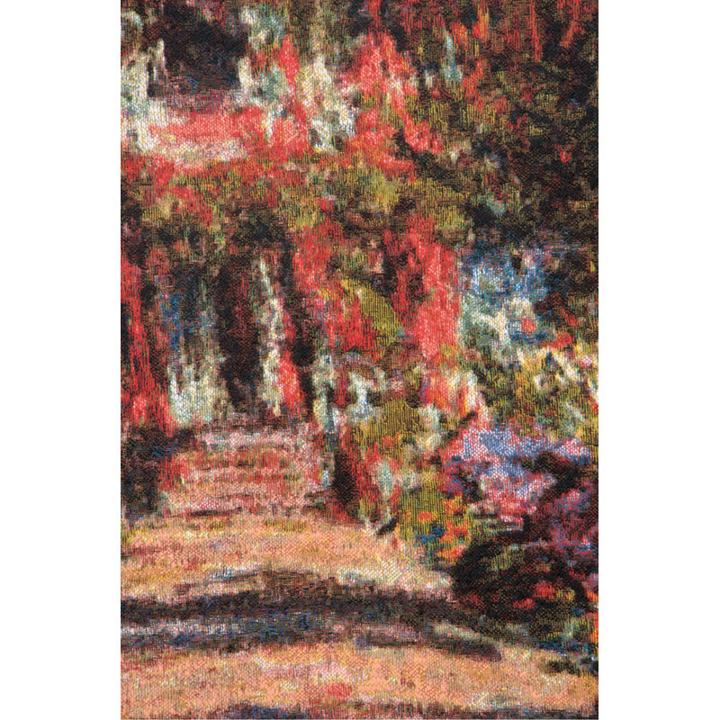 Loom Woven Cotton Blend Wall Hanging, 24" H x 25" W