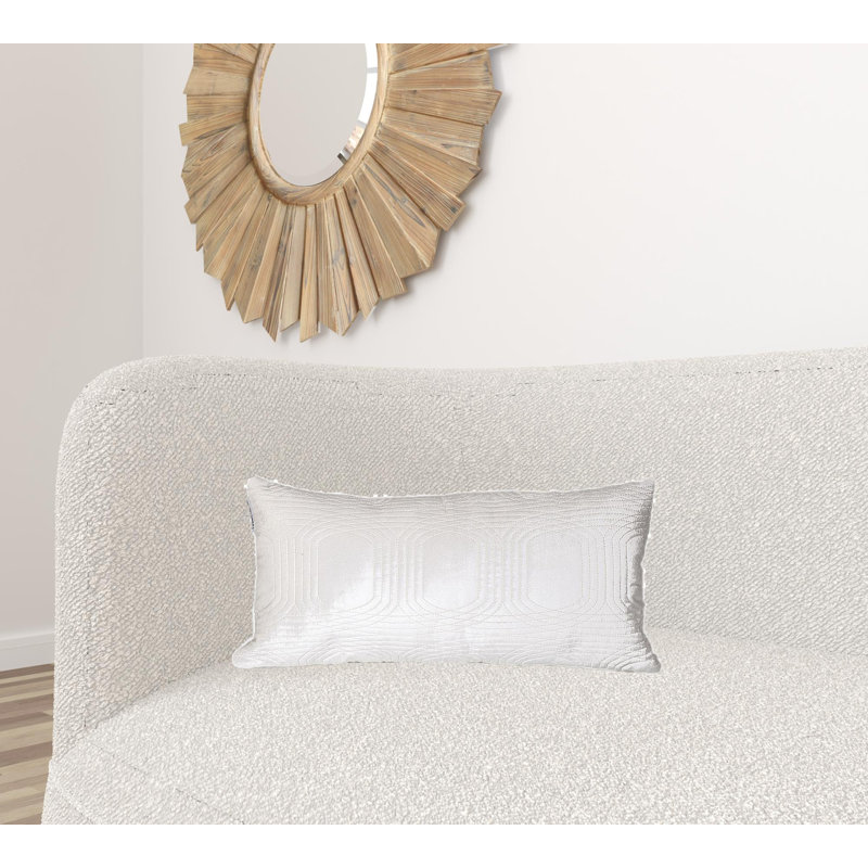 Reversible Pillow Insert, White