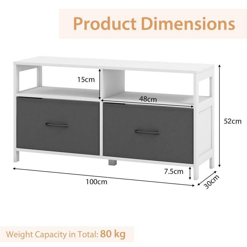 Etosha 2 Drawer Double Dresser